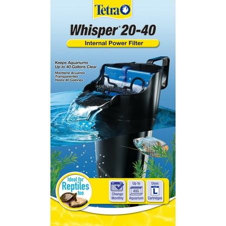 Tetra Aquarium Whisper, 20-40 Gallon Internal Power (Best Freshwater Fish Tank Filter)