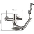 thumbnail image 5 of Wall-mounted Kitchen Mixer Tap With Spray Gun, Kitchen Sink, Stainless Steel Faucet, Hot/cold Water, Laundry Tub, Rotatable, 5 of 5