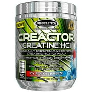 MuscleTech 100% Creatine - Performance Series Creactor Dietary Supplement, Icy Rocket Freeze 120 Servings