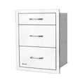 thumbnail image 2 of Stainless Steel Triple Drawer System, 2 of 3