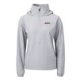 thumbnail image 2 of Women's Cutter & Buck  Gray Florida A&M Rattlers Charter Eco Recycled Half-Zip Anorak Jacket, 2 of 3