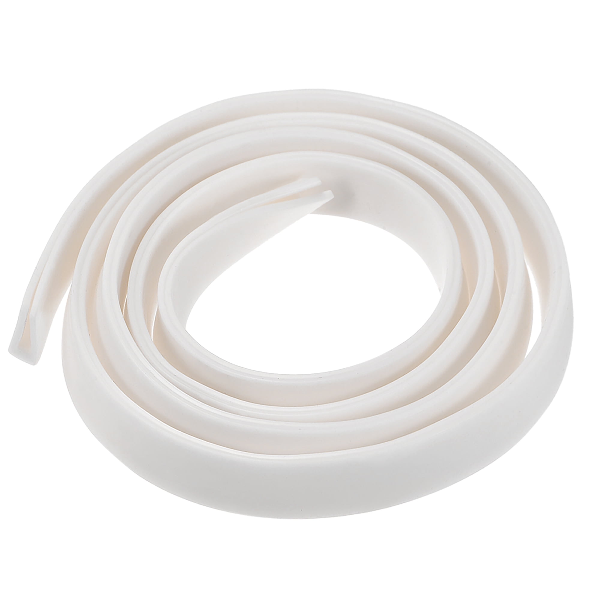 Edge Trim U Seal Extrusion, Silicone White U Channel Edge Protector