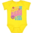 thumbnail image 3 of Inktastic Nana and Pops Love Me Retro Flowered Girls Baby Bodysuit, 3 of 5