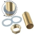 Kitchen Basin Mixer Tap Repair Fitting Kit Threaded Brass Tube Nut