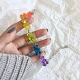 thumbnail image 3 of Collier Ours en Gélatine Mignon 7 Couleurs Pendentif en Résine Coloré pour Femmes Filles, 3 of 6