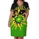 thumbnail image 2 of Vestido holgado con bolsillos para mujer falda de verano de colores a splash of Jamaica, 2 of 6