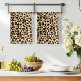 thumbnail image 3 of Leopard Printed Kitchen Towels Set of 2, Modern Animal Fur Patterns Absorbent Dish Towels for Kitchen, Microfiber Hand Towel, Quick Drying Tea Towel for Cleaning Decorative Dishcloths, 3 of 7