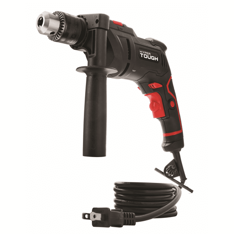 Hyper Tough 6-Amp 1/2-Inch Corded Hammer Drill photo 2