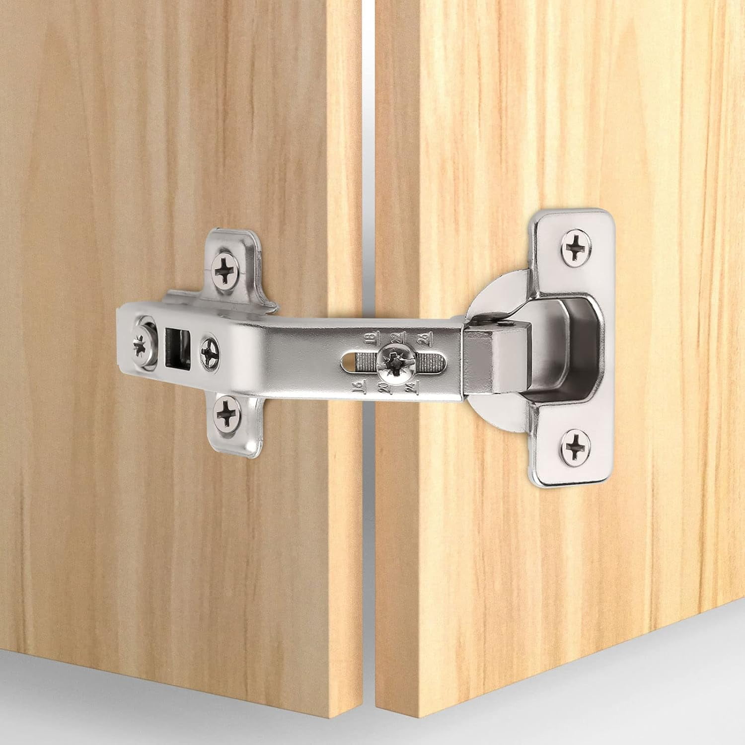 Gfdyree 1 Pair Lazy Susan Hinge 135 Degree Kitchen Cabinet Corner Door Hinges Metal cabinet Corner Hardware Cabinet Door Hinges Corner Cabinet Replace