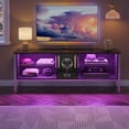 Bestier Modern TV Stand for TVs up to 70" LED Entertainment Center for PS4 with Storage