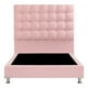 thumbnail image 2 of Box Base Cama Matrimonial + Cabecera Slip Dicasa Rosa, 2 of 9