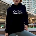 thumbnail image 2 of Golf Is My Therapy Golf Player, Health Care Quote, Golfing or Golfer Themed Merch Gift, Navy Blue Hooded Sweatshirt or Hoodie, Small, 2 of 5