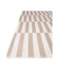 thumbnail image 4 of Unique Loom Decatur Collection Area Rug - Striped (4' 2" x 6' Rectangle Taupe/Ivory), 4 of 7