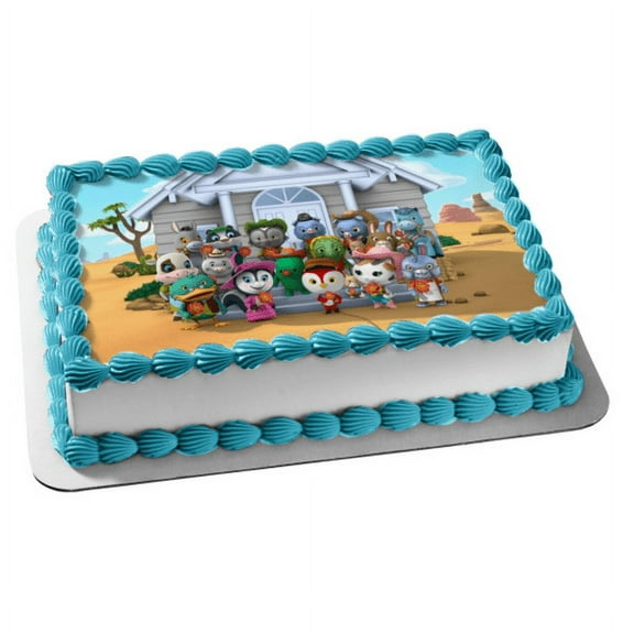 1/4 Sheet Sheriff Callie's Wild West Edible Frosting Cake Topper ABPID05735