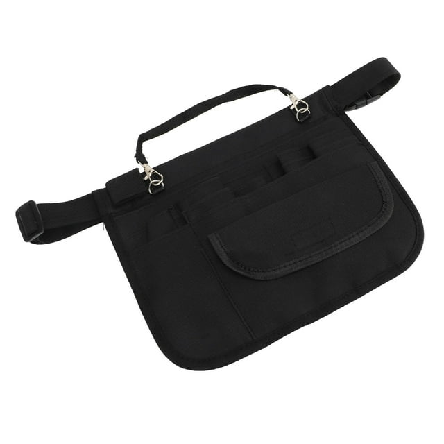 Bolsa de Almacenamiento de Suministros Médicos, Enfermería Resistente Al Desgaste Fanny Pack Diseño de Compartimentos para Enfermería