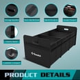 thumbnail image 4 of Organizador de maletero K KNODEL plegable con 3 compartimentos, color negro, 4 of 7
