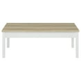 thumbnail image 4 of Stacie 3-piece Coffee Table Set Distressed Pine and White, 4 of 10