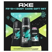 AXE Apollo Holiday Gift Pack for Men Includes Sage & Cedarwood Body Spray, Antiperspirant Deodorant Stick & Body Wash, 3 Count
