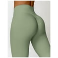 thumbnail image 3 of Leggings de entrenamiento ocultos for mujer, cintura alta, levantamiento de glúteos con control de barriga, pantalones de yoga for gimnasio, 3 of 7