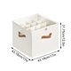 thumbnail image 2 of ¡Gran oferta! Organizador de zapatos para guardarropa, organizador de zapatos de tela con tapa transparente, divisores ajustables para guardar zapatos, contenedor de almacenamiento, 2 of 2