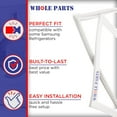 thumbnail image 3 of Whole Parts Refrigerator French Door Seal Gasket, Single Piece, Part# DA97-05253B - Replacement & Compatible with Some Samsung Refrigerators, 3 of 7