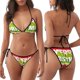 thumbnail image 3 of Fotbe Merry Christmas Traje de Baño para Mujer de Dos Piezas – Bikini Sexy de Tirantes Tipo Halter con Diseño Triangular, 3 of 6