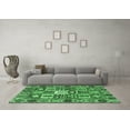 thumbnail image 3 of Ahgly Company Indoor Square Persian Emerald Green Traditional Area Rugs, 6' Square, 3 of 4