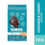 Iams Proactive Health Chicken And Turkey Dry Cat Food, 22 Lb Bag