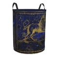 thumbnail image 2 of ZICANCN Constellation Lion Star Sign Laundry Basket Organizer - Dirty Clothes Hamper for Bathroom Kids Girls Boys Laundry Hamper Medium, 2 of 8