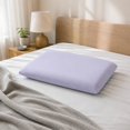 thumbnail image 4 of Cool Feeling Pillowcase Spandex Pillow Cover, Removable & Washable, Portable Disposable Isolation Cover for Lazy Use Purple, 4 of 6