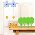 thumbnail image 1 of justharion Children's Hanging Table Tennis Trainer Exercise Equipment Self Training Blue 4 Paddles, 1 of 8