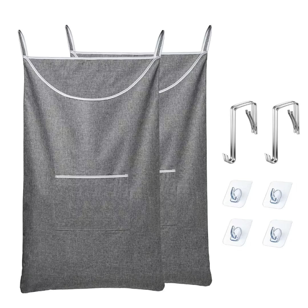 KEEPJOY Large Hanging Laundry Hamper Bag, Door Hanging Hamper with