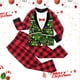 thumbnail image 1 of Pijamas de Navidad a juego para la familia, camisas y pantalones de 2 piezas, talla grande, hombres y mujeres, 1 of 4