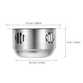 thumbnail image 4 of SHOWERORO 1set Korean Style Dry Pot Cooking Pot For Restaurants Camping Home Kitchen For Noodles Seafood Soup And More, 4 of 8
