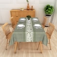 thumbnail image 2 of French Vintage Floral Rectangular Tablecloth,Waterproof Oilproof Table Cover for Kitchen Dining Room Picnic Decor,70x52 Inch, 2 of 6