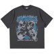 thumbnail image 1 of Camiseta de algodón de gran tamaño para hombre, Tops Y2k, ropa de calle gótica, moda coreana, manga corta, ropa estética gráfica HarajukuGris oscuro, 1 of 3