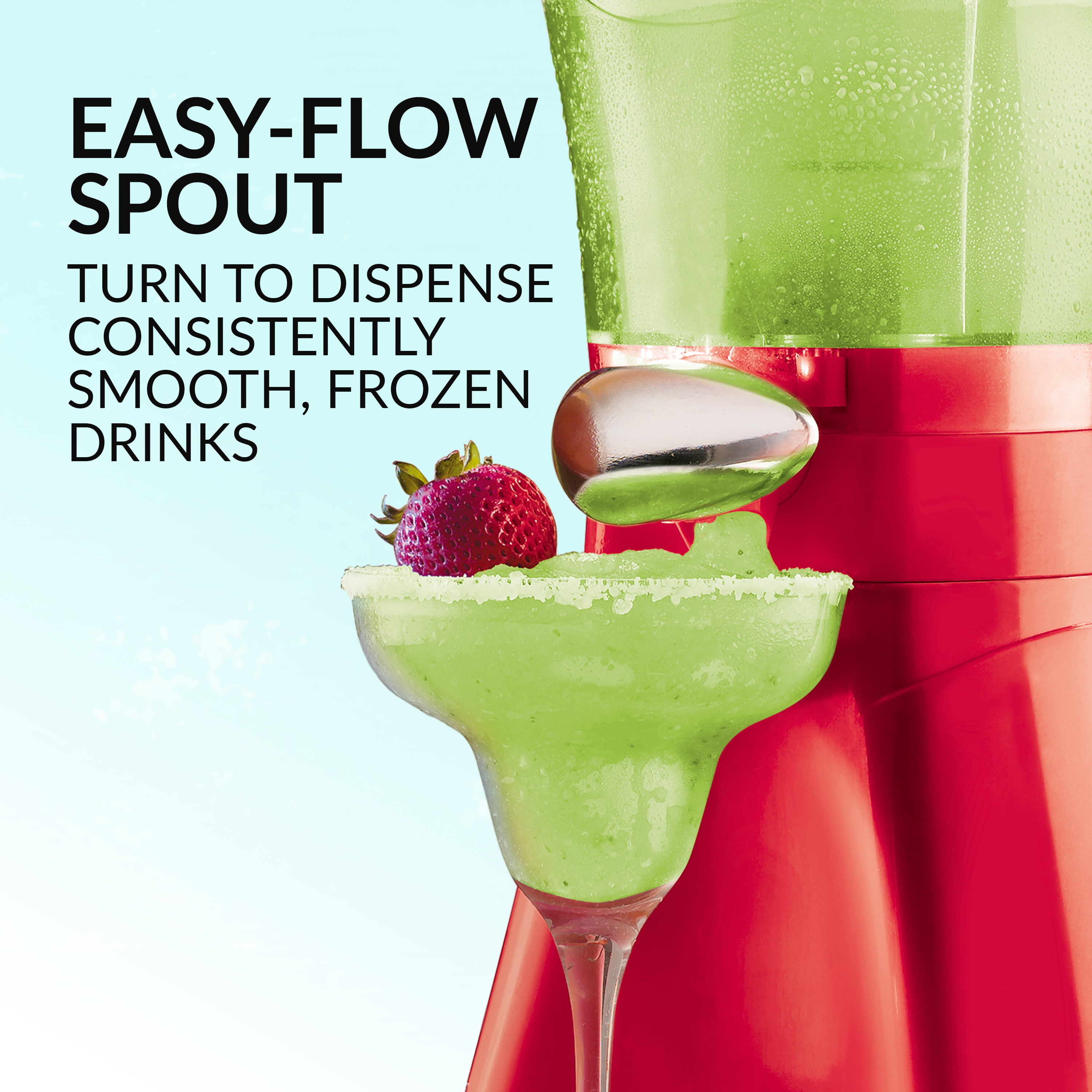 AML MSB64 64-ounce East Flow Margarita and Slush Maker
