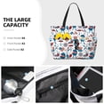 thumbnail image 3 of KLL Fourth Of July Party Print Large Beach Tote Bag Women Waterproof Sandproof Zipper Beach Tote Bag for Pool Gym Grocery Travel with Wet Pocket, 3 of 7