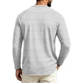 thumbnail image 4 of JoveMarine Mens T-Shirts Long Sleeve Raglan - Round Neck Casual Everyday Wear, Shirts for Men Classic Baseball Tee, Long Sleeve Shirts for Men for Casual,Black L, 4 of 4