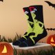 thumbnail image 3 of Bolsa de Halloween iluminada Cubo de golosinas reutilizable multiuso Cubo de golosinas reutilizable multiuso de poliéster Dulces navideños brillantes, 3 of 6