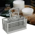 thumbnail image 2 of Dishwasher Basket, Durable With 8 Compartments Universal Cutlery Basket  Dishwasher, 2 of 8