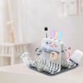 thumbnail image 4 of Bottle Drying Rack with Removable Drain Tray Drying Station for Dinner Table yotijar Estante de secado de botellas, 4 of 8