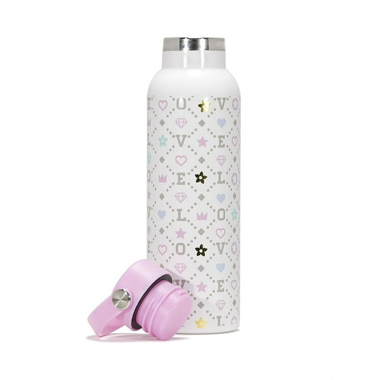 Claire's Princess Vibes Stainless Steel Water Bottle