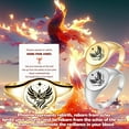 thumbnail image 2 of BOWTONG Rise From Ashes Phoenix Signet Inspiring Rise from Ashes Phoenix from Rising with Phoenix Ashes Motivationa, 2 of 9