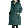 thumbnail image 2 of Pyhlmscde Women's Thin Work Rainproof And Windproof Coat, Jackets for Women, Women Fall Clothes, Winter Clothing for Women, 2 of 6