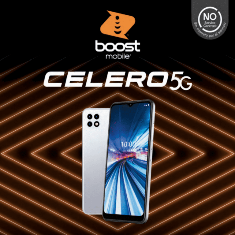 Introducing Boost Mobile's All-New Exclusive 5G Smartphones, the Celero 5G+  and Celero 5G