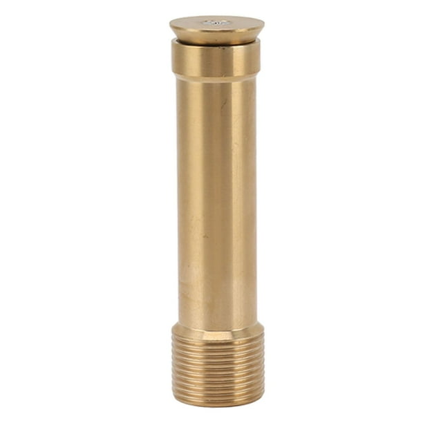 Brass Fountain Nozzle, Morning Glory Trumpet Fountain Nozzle for Garden Pond, Amusement Park, Museum, Library, G3/4in, Working Pressure 5-8kPa