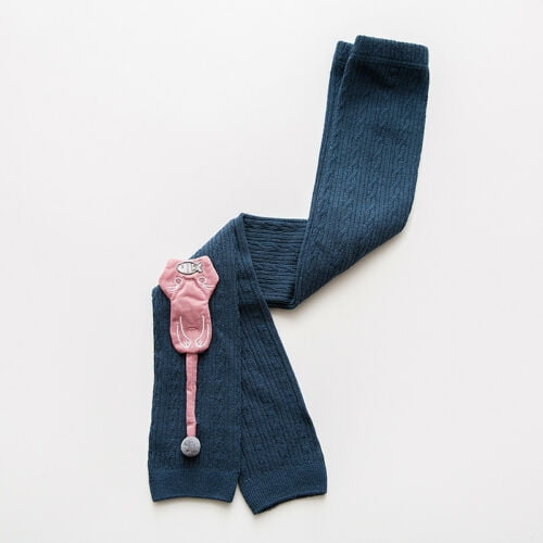 Cute Cartoon Kids Girl Baby Tight Pants Toddler Stretch Warm Leggings Trousers