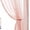 Blush Pink (Coral), variant on Pom Pom White Sheer Curtains for Living Room 63" Linen Texture Rod Pocket Window Sheers 52" w x 2 Panels, Rod Pocket Drapes