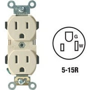 1PC Leviton Industrial Grade Duplex Outlet